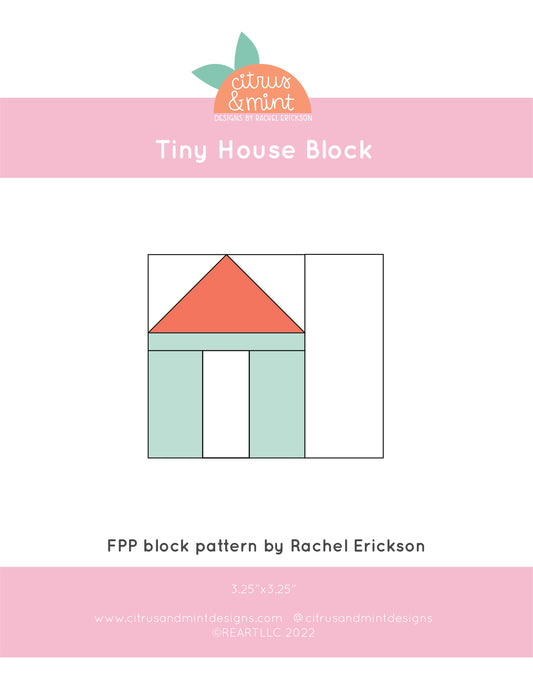 Tiny House FPP Block PDF instant download